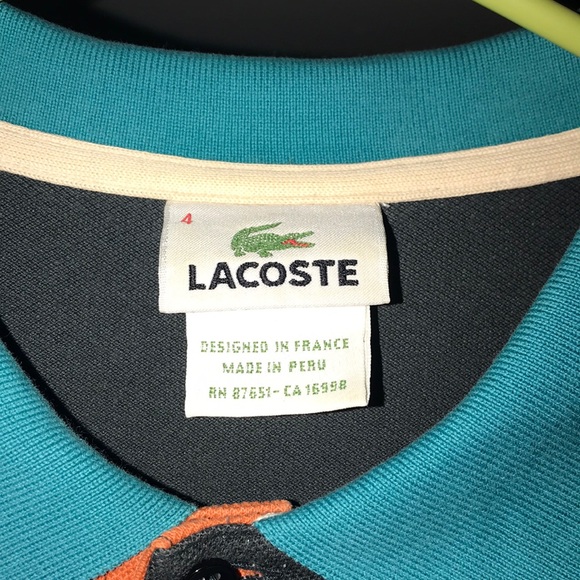 Lacoste polo size 4 - Picture 4 of 5